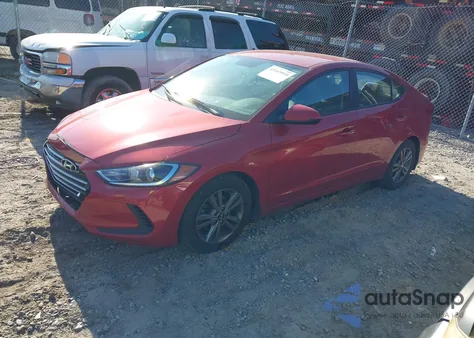 2018 Hyundai Elantra Sel from USA, damaged, VIN 5NPD84LF6JH245410